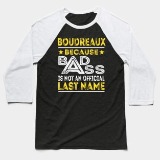 BOUDREAUX Baseball T-Shirt